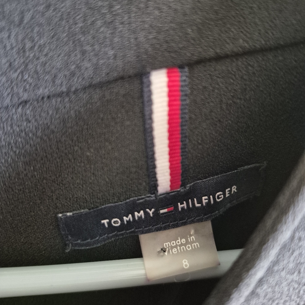 Tommy Hilfiger Black Cropped Jumpsuit Size 8 - Picture 4 of 10